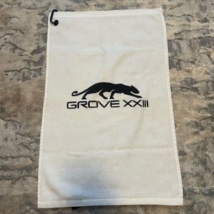 Grove Golf Florida Mj Jordan Grove XXIII 23 Exclusive Golf Towel Bag Clip 24x16”